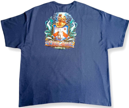 Diver's Helmet 100% Cotton T-shirt white